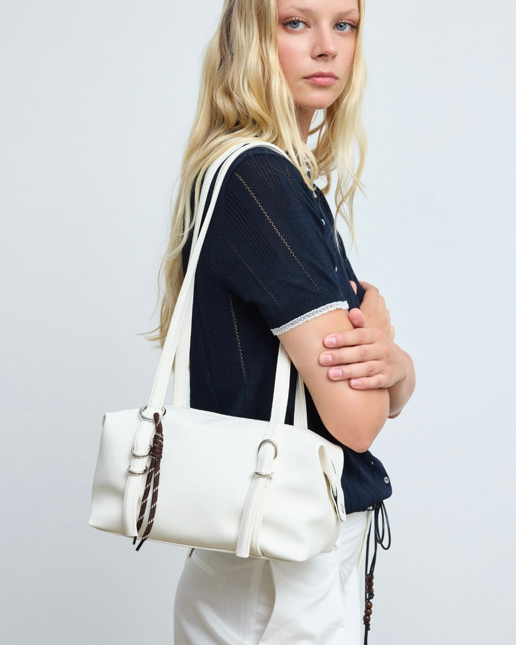 The Mila Bag In White