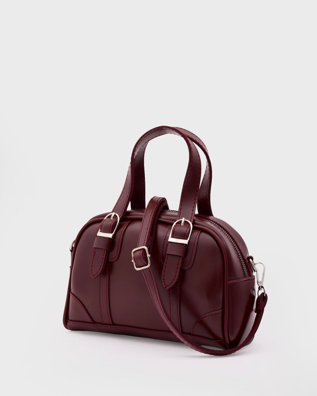The Chloé Bag In Burgundy