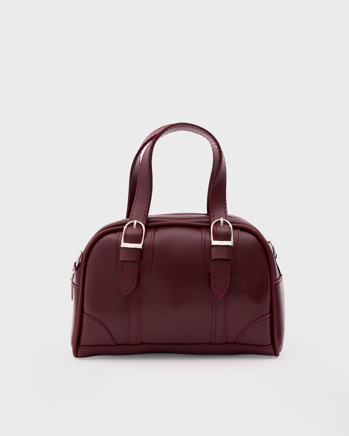 The Chloé Bag In Burgundy