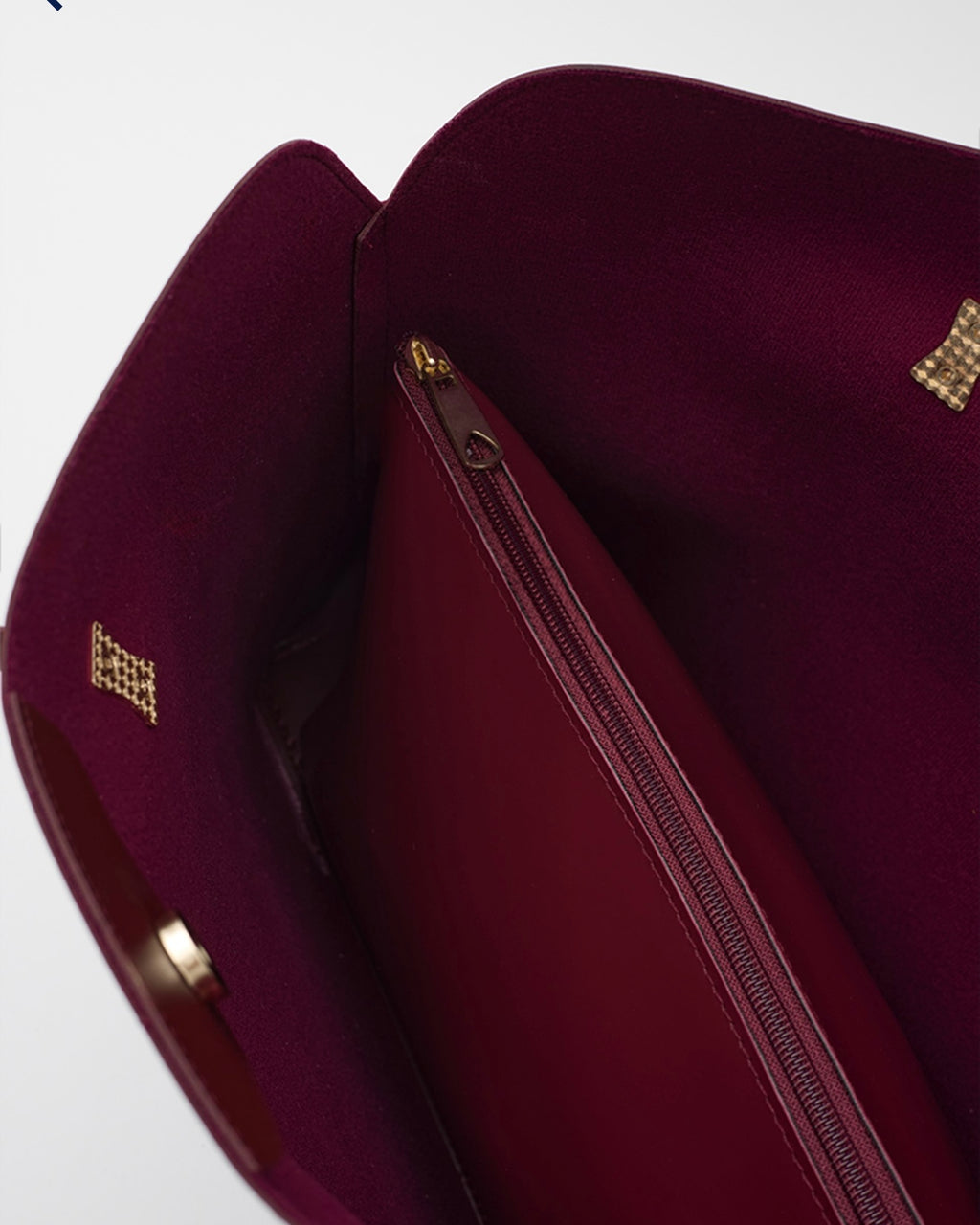 The 2 Pieces Coco Bag In Burgundy