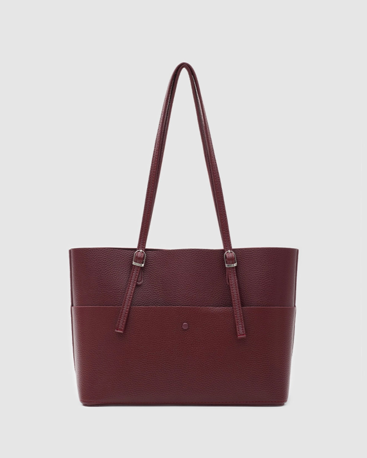 The 2 Pieces Bella Bag In Burgundy